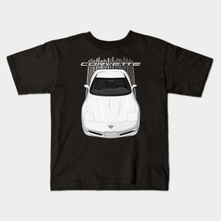 Corvette C5-white Kids T-Shirt